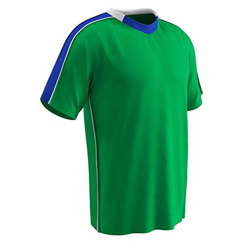 Neon Green, Royal, White