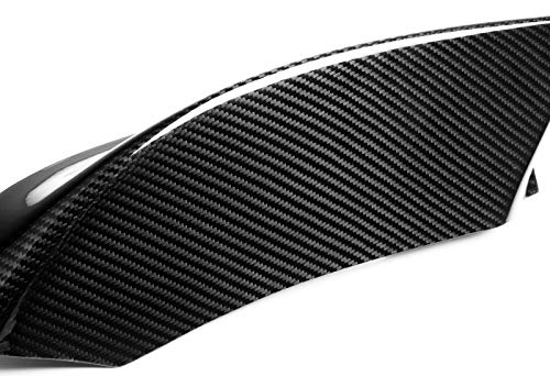 EPARTS 2-Piece Carbon Fiber Front Bumper Lip Spoiler & Splitter - Compatible with 1999-2006 BMW E46 M3 - Enhances Aerodynamics & Style for Street & Track Racing