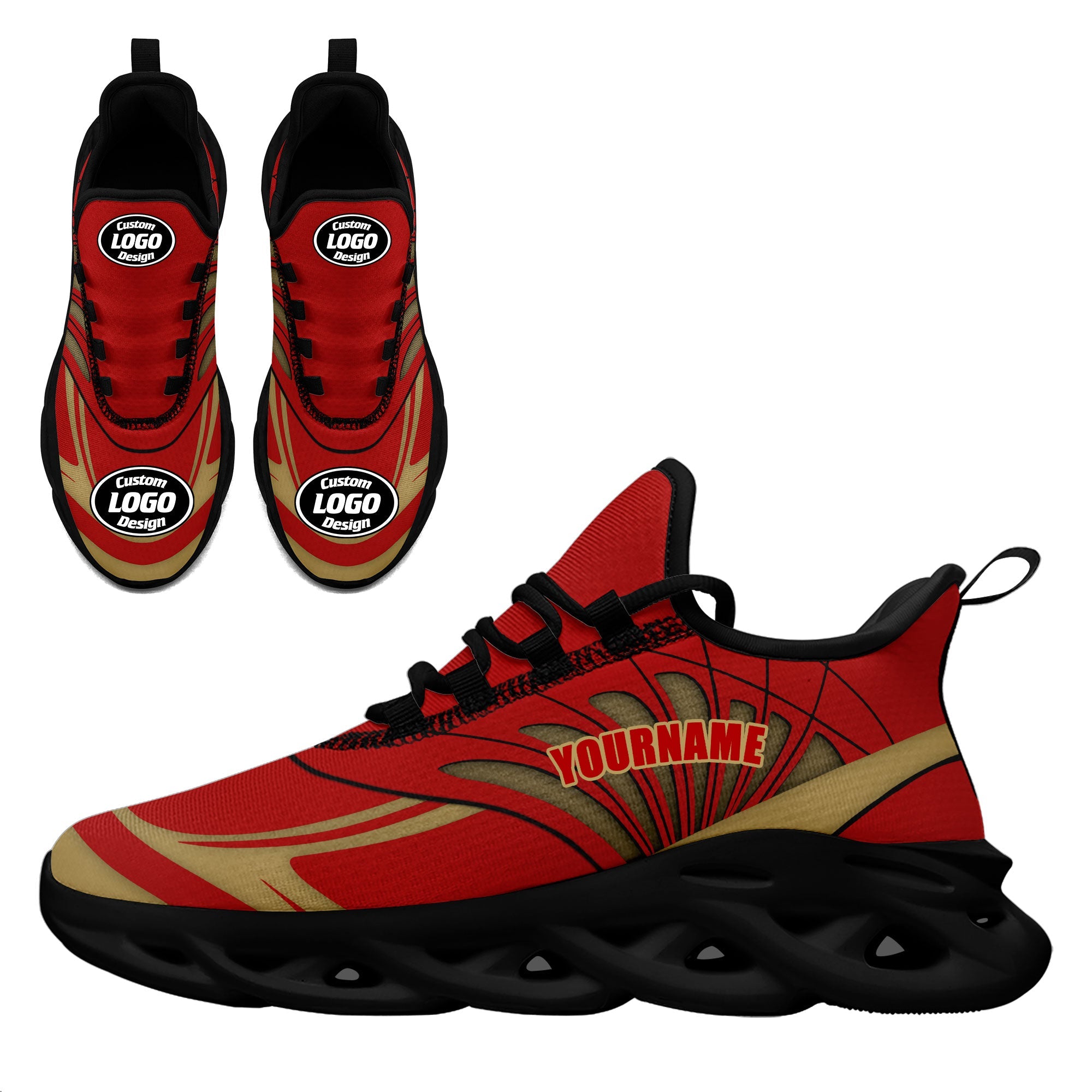 Custom MaxSoul Shoes & Hat Set - Personalized JH D020105 21 | Comfortable Athletic Wear for Running, Gym & Casual Outfits