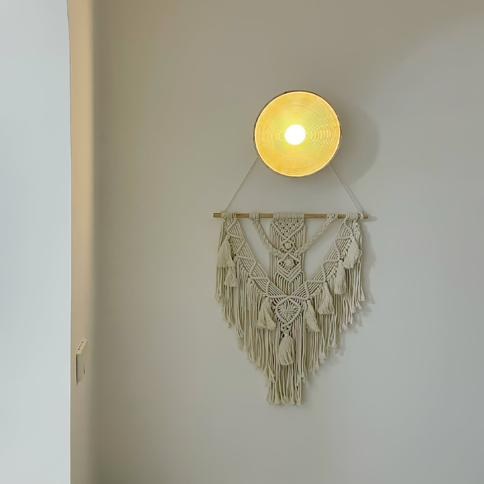 Modern Umi LED Wall Light - Dimmable Indoor/Outdoor Sconce for Bedroom, Living Room, Patio - Energy Efficient Waterproof Lighting Fixture for Home Decor & Ambiance