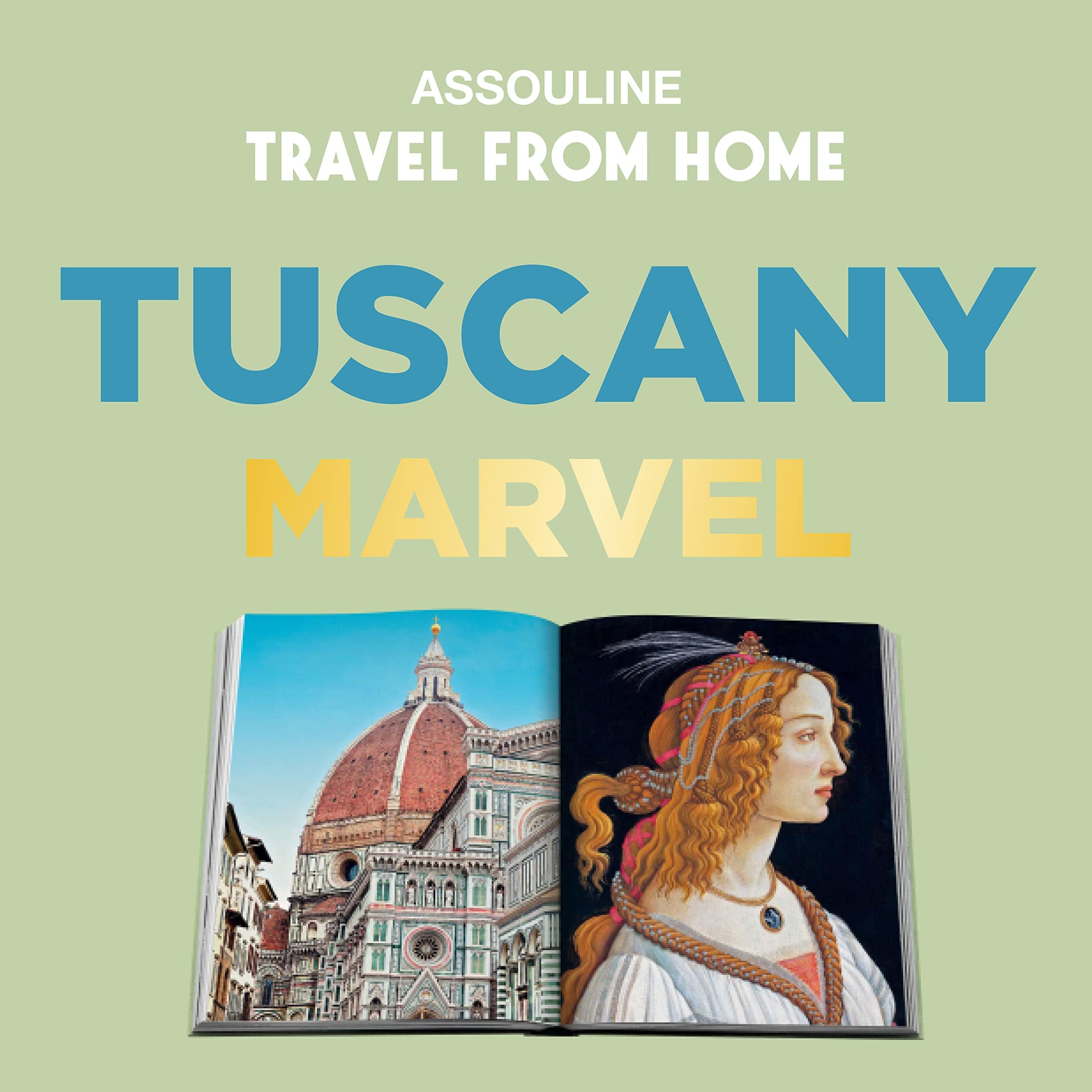 Tuscany Marvel - Assouline Luxury Coffee Table Book | Italian Travel & Home Decor Inspiration | Perfect for Living Rooms, Offices & Gift Giving