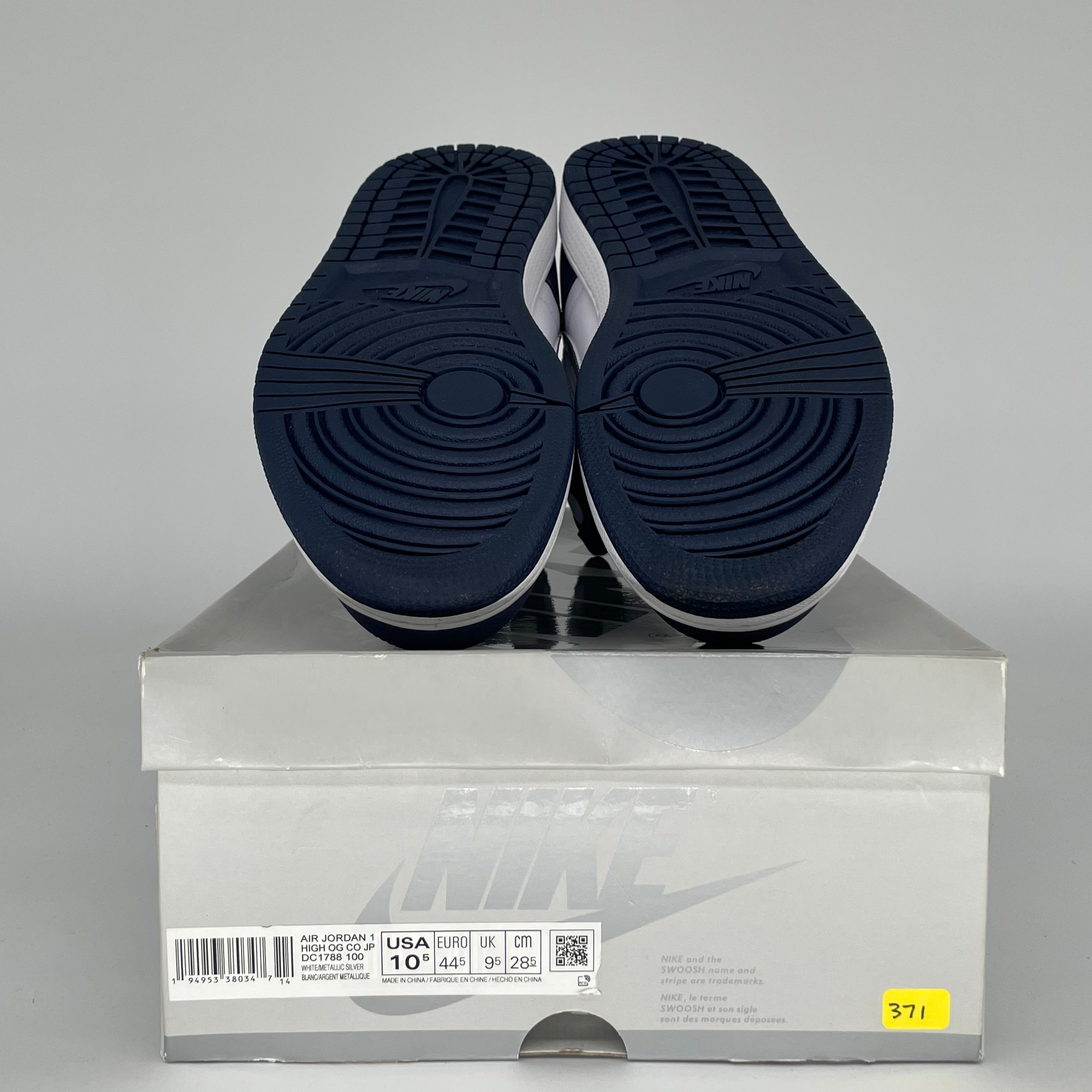 AIR JORDAN 1 CO JAPAN MIDNIGHT NAVY - Men's Basketball Shoes Size 10.5 (DC1788-100) - Authentic Retro Sneakers for Streetwear & Casual Fashion