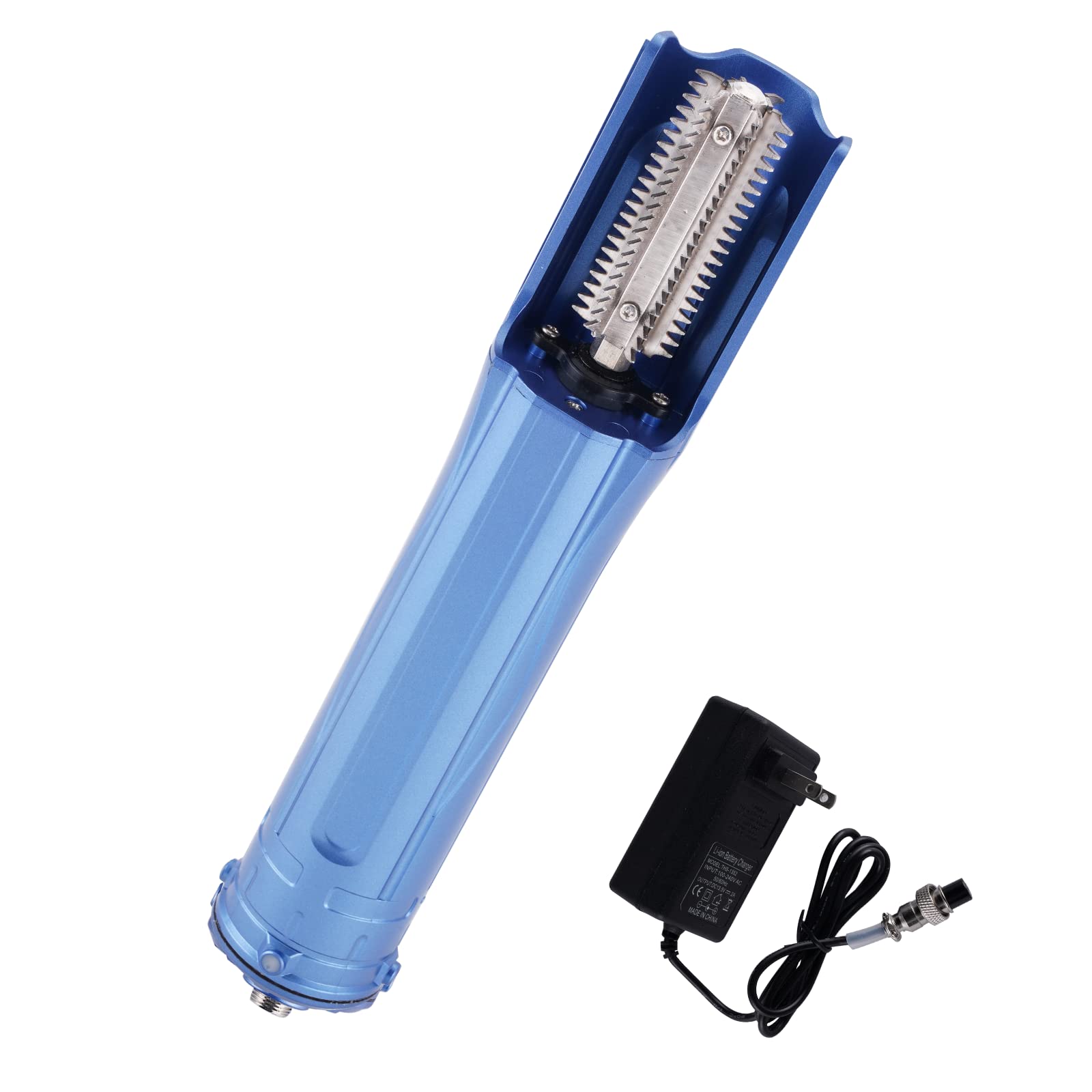 MXBAOHENG Cordless Electric Fish Scaler - 2600mAh Rechargeable Battery, Waterproof Brushless Motor Fish Scale Remover Cleaner with Built-in Scraper - Perfect for Home Kitchen, Fishing Trips & Outdoor Cooking
