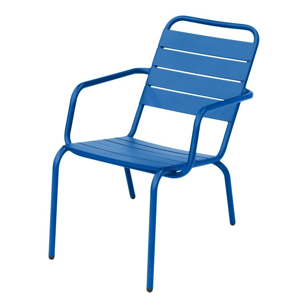 Barceloneta Lounge Chair - Modern Comfortable Indoor/Outdoor Relaxation Chair for Living Room, Patio, or Poolside Use