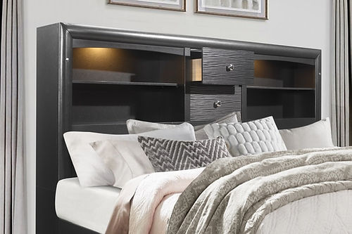 Ava Modern Classic Bedroom Set with Smart Functionality - Stylish & Functional Furniture for Small Spaces, Apartments & Guest Rooms