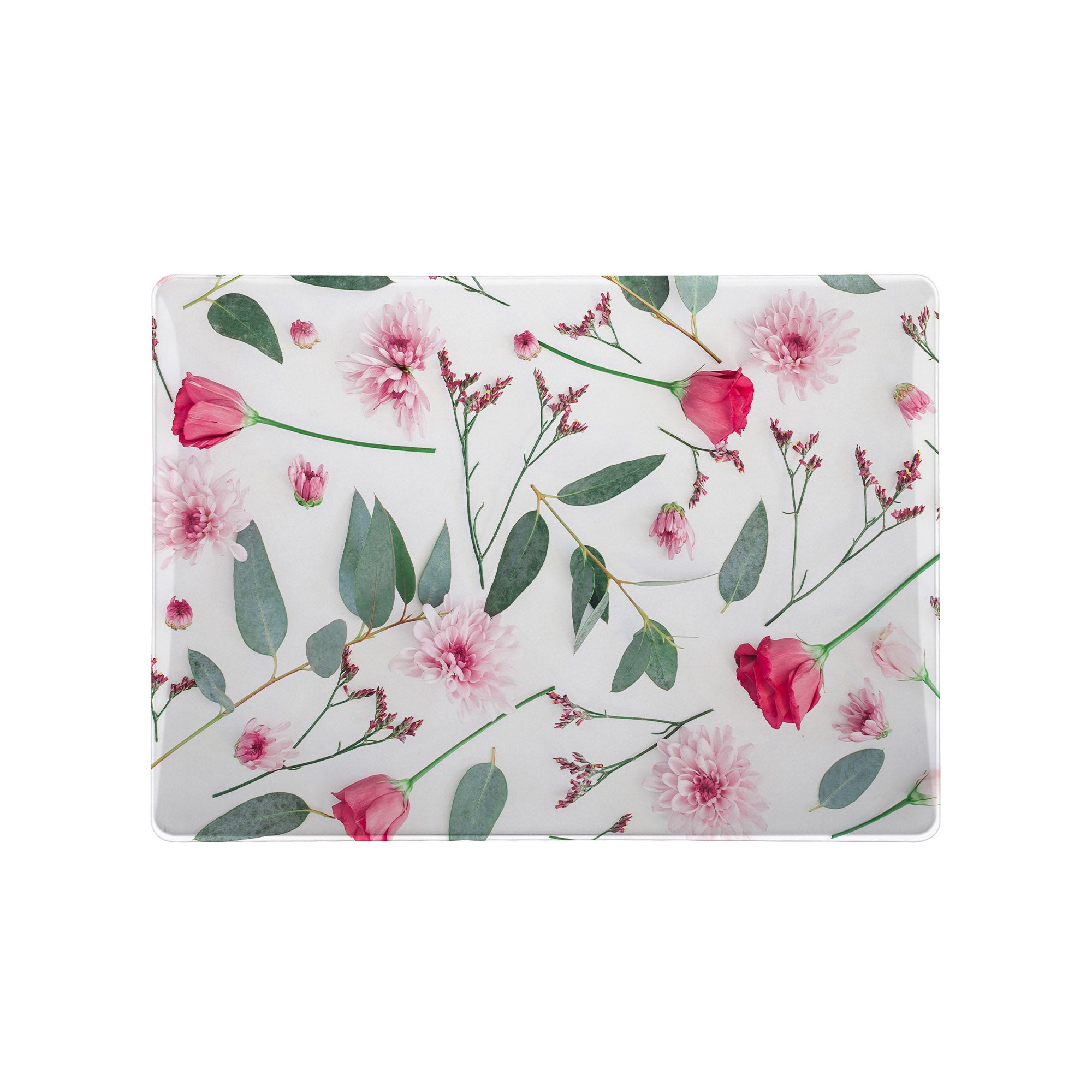 Premium Surface Laptop Case with Elegant Flat Flower Design - Slim Protective Cover for Microsoft Surface Laptop (1-5) - Perfect for Work, Travel & School Use