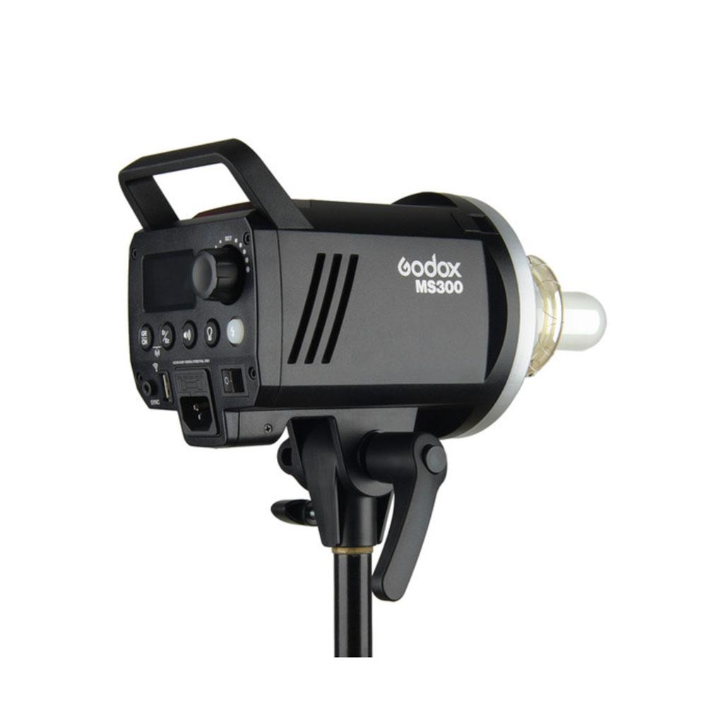 Godox MS300 300W MS Series Compact Studio Flash Monolight - 5600K Daylight Balanced - Perfect for Portrait, Product & Fashion Photography (Demo Stock Available)