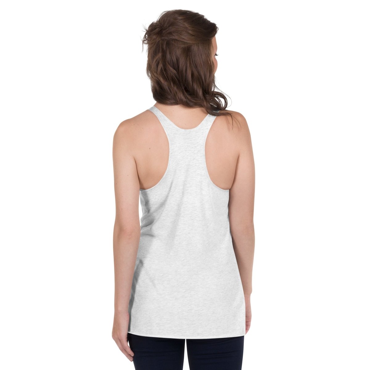 Unapologetically Sober Rainbow Women's Racerback Tank Top - Comfortable Workout & Yoga Shirt for Women - Perfect for Gym, Running & Summer Activities