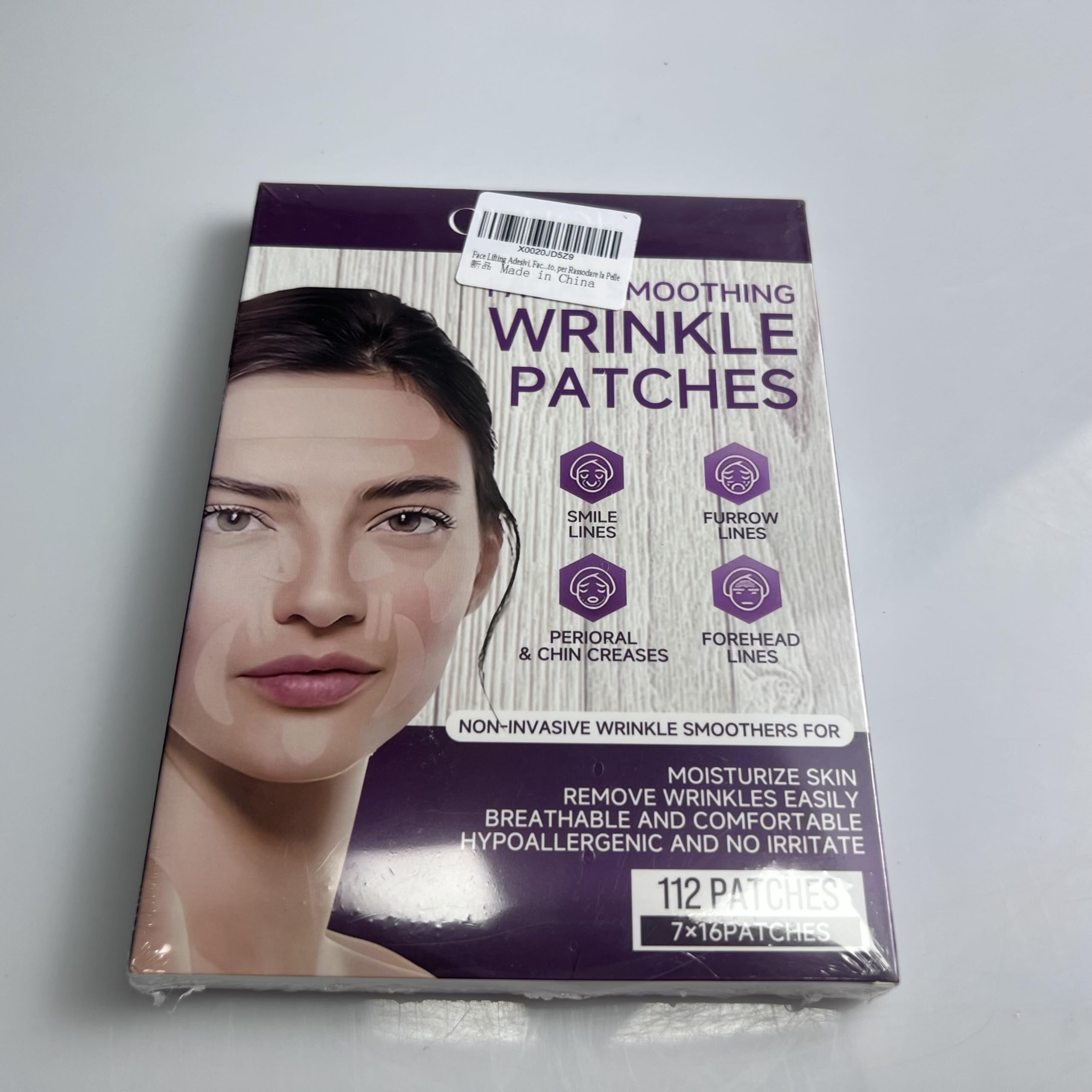 112pcs Invisible Face Lift Tape & Anti-Wrinkle Patches - Instant Lifting Stickers for Face and Neck | Wrinkle Reduction, Skin Tightening | Perfect for Parties, Weddings & Daily Beauty Routine