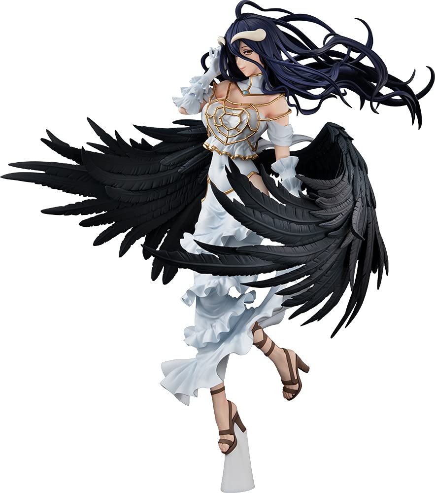 Overlord IV Albedo (Wing Version) 1/7 Scale PVC Anime Figure - Kadokawa Official Collectible for Anime Fans & Home Decor