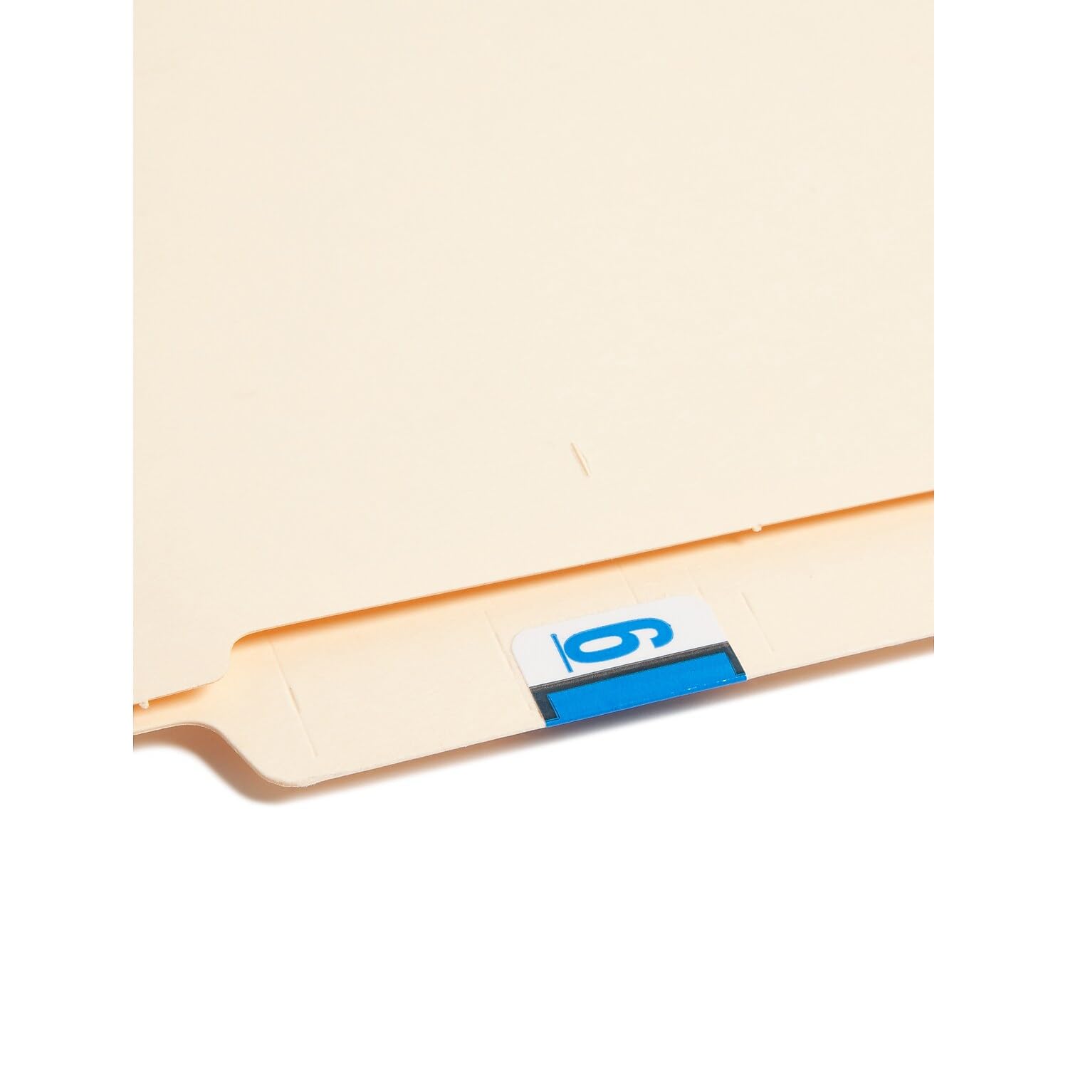 Smead 67376 Blue End Tab Labels 6 - 500/Roll for File Organization