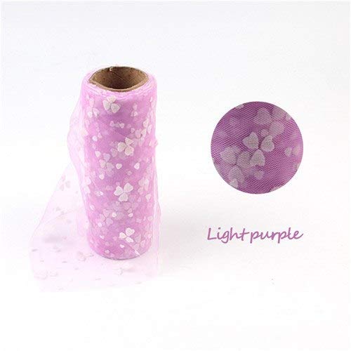 2Pcs 6Inx10Yard Light Purple Tulle Fabric Roll - Soft Glitter Tulle for Wedding Dresses, Tutu Skirts, Fall Decorations & DIY Crafts - Premium Quality Tulle Material for Costumes, Home Decor and Party Supplies