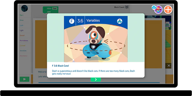 Wonder Workshop Make Wonder Classroom with Dash - Educational Coding Robot for Kids | STEM Learning & Programming Activities for Schools & Home Use