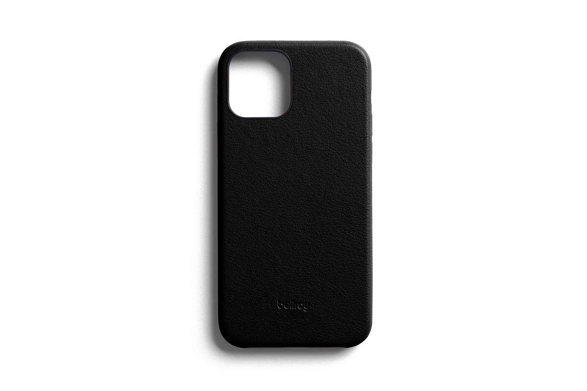Bellroy Premium Leather iPhone 12 Pro Max Case with Soft Microfiber Lining - Slim Protective Phone Cover for iPhone 12 Pro Max (Black) | Perfect for Business Professionals & Everyday Use