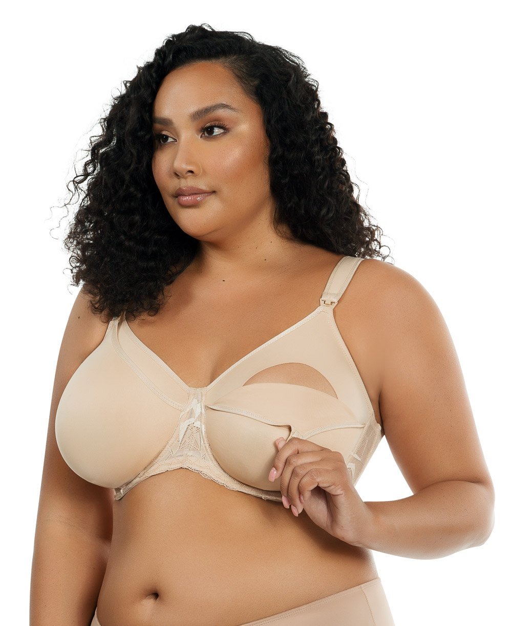 Parfait Leila Nursing Bra - Comfortable & Supportive Maternity Bra for Breastfeeding Moms | Perfect for Daily Wear, Workouts & Sleeping