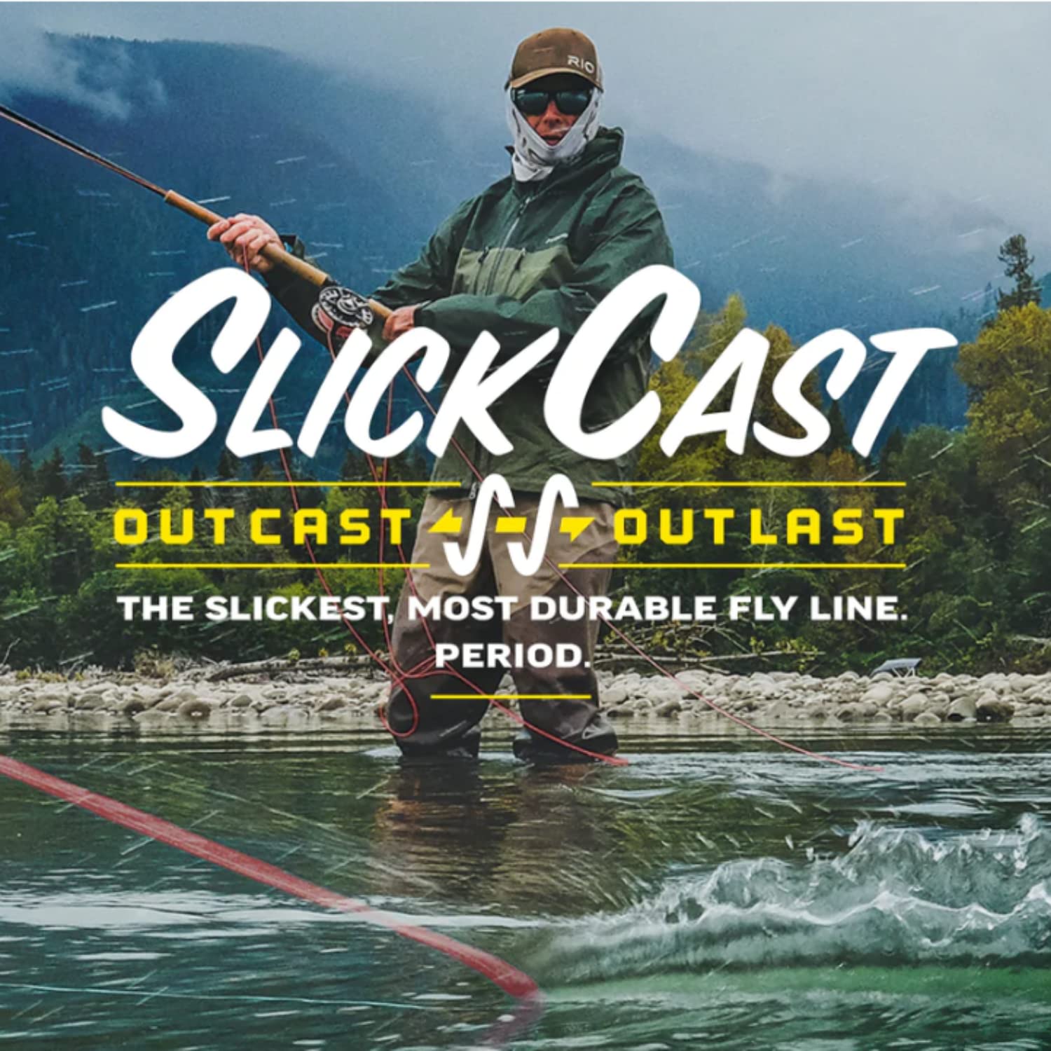 RIO Products Avid Series 24FT Sinking Tip Fly Line - Freshwater Trout Slow Sinking Line with Easy Casting & Slick Coating | Perfect for Streams, Rivers and Stillwater Fly Fishing