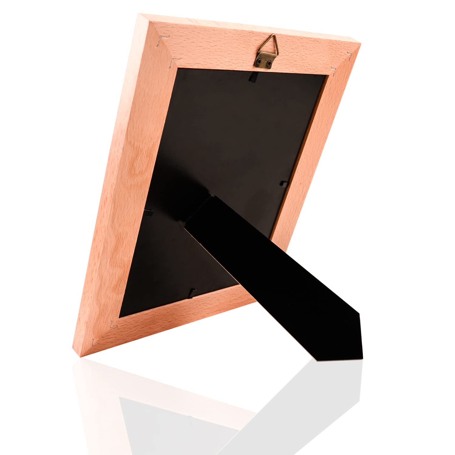 2nd Anniversary Wood Photo Frame - Engraved Wedding Picture Frame for Couples, Wife, Husband - Perfect 2 Year Marriage Gift for Her or Him - Ideal for Home Decor, Wedding Anniversaries & Romantic Keepsakes