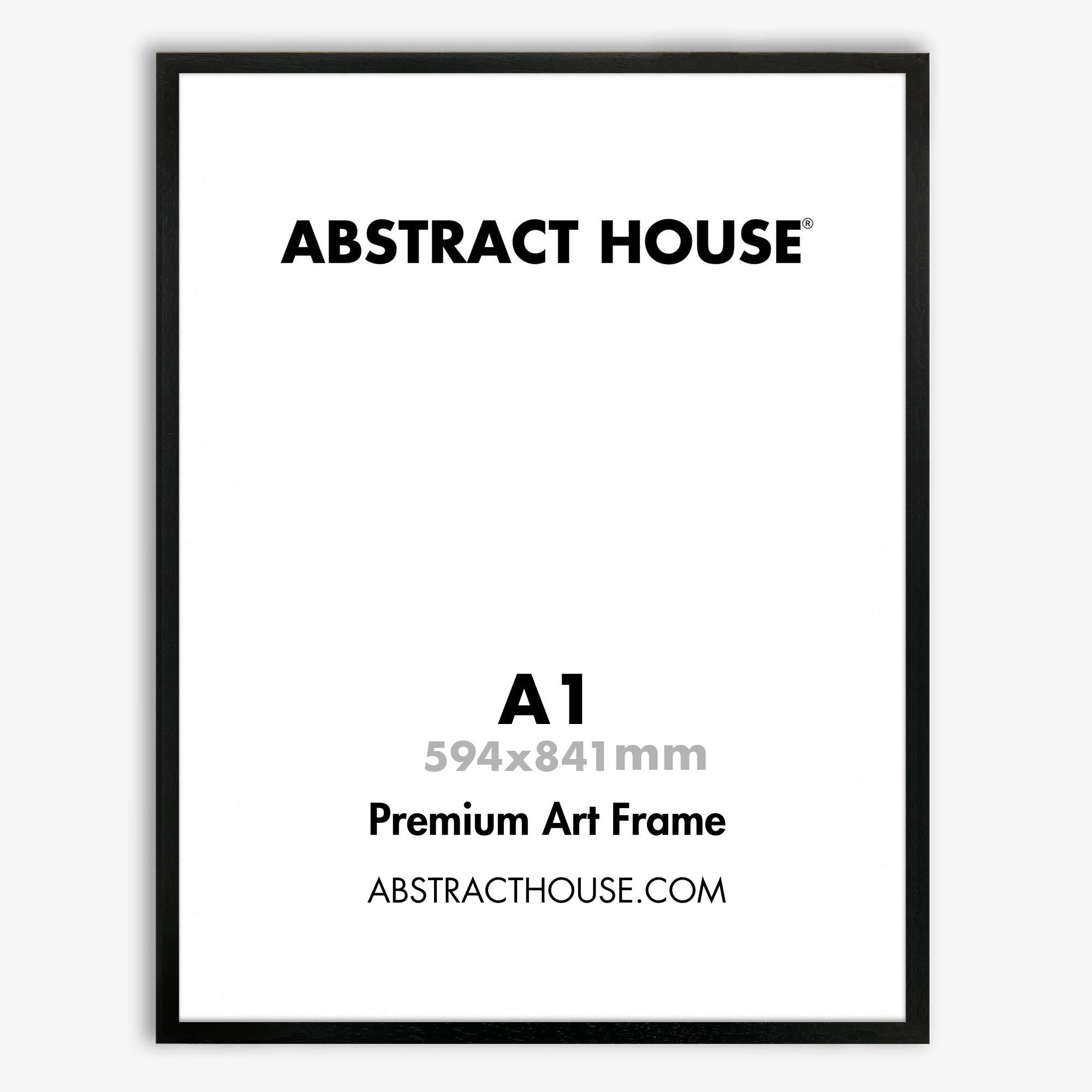 Premium A1 Wooden Picture Frame - Elegant Display for Photos, Artwork & Certificates - Perfect for Home, Office & Gift Giving