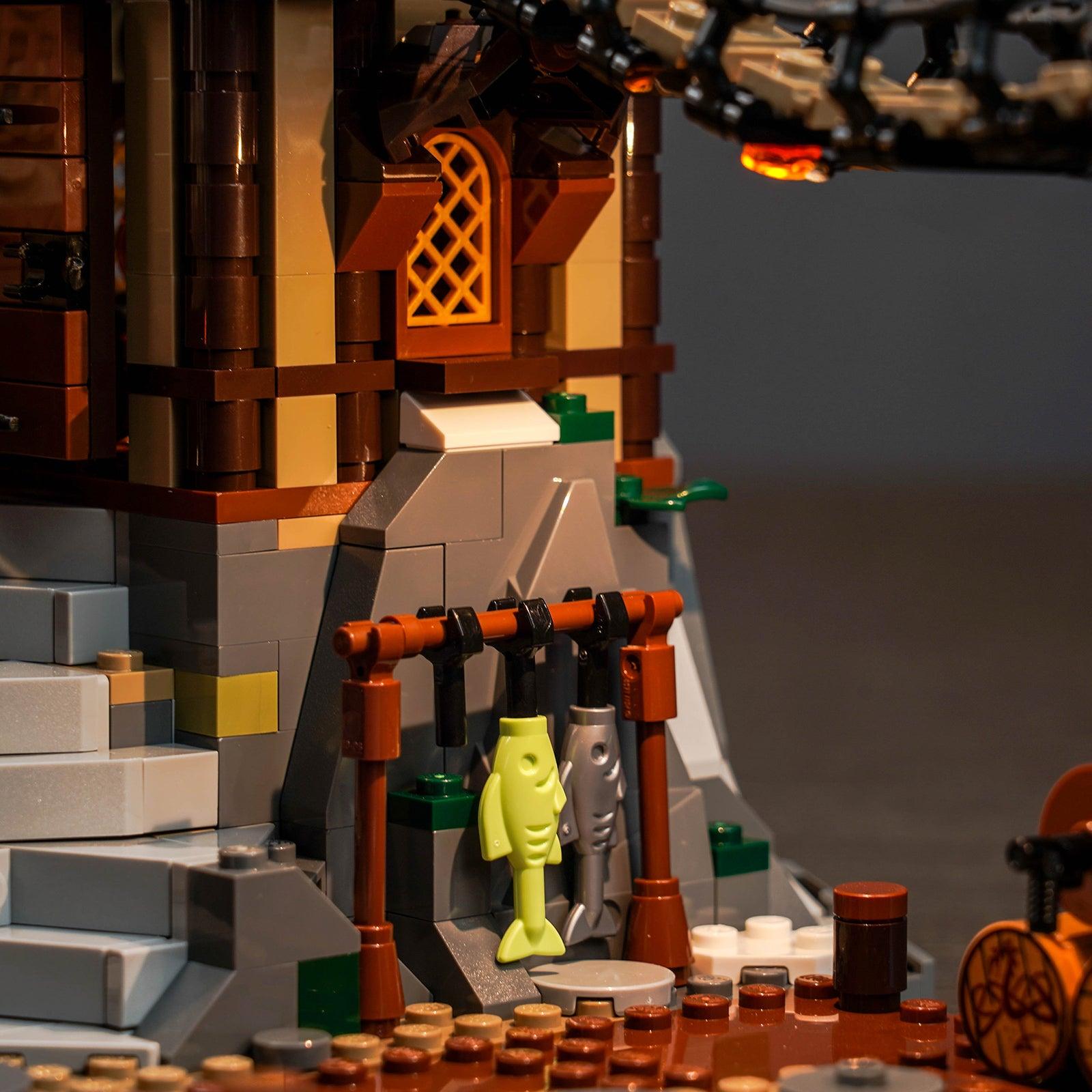 LEGO Ideas Viking Village 21343 Lighting Kit - LED Light Set for LEGO Building Models - Perfect for Home Decoration, Display & Gift Giving
