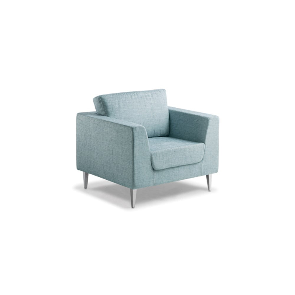 Modern Shanghai Single Seat Sofa - Compact Accent Chair for Small Spaces | Perfect for Living Rooms, Bedrooms & Home Offices