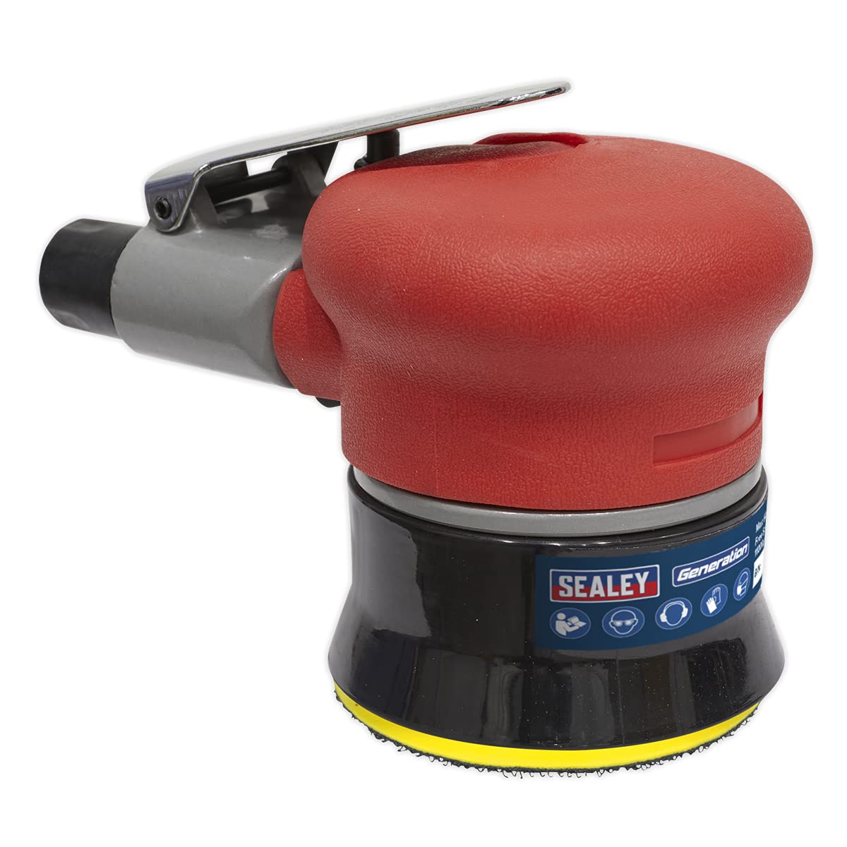 Sealey GSA003 75mm Air Palm Orbital Sander - Professional Pneumatic Sanding Tool for Woodworking, Auto Body Repair & DIY Projects