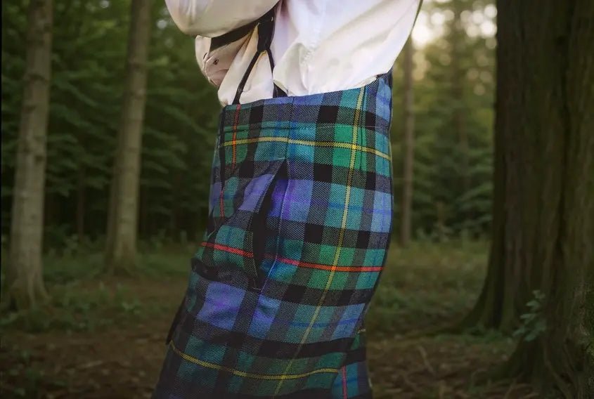 Custom Made Fishtail Back Tartan Trews - Premium Scottish Wool Trousers for Men | Perfect for Highland Dancing, Weddings & Formal Events
