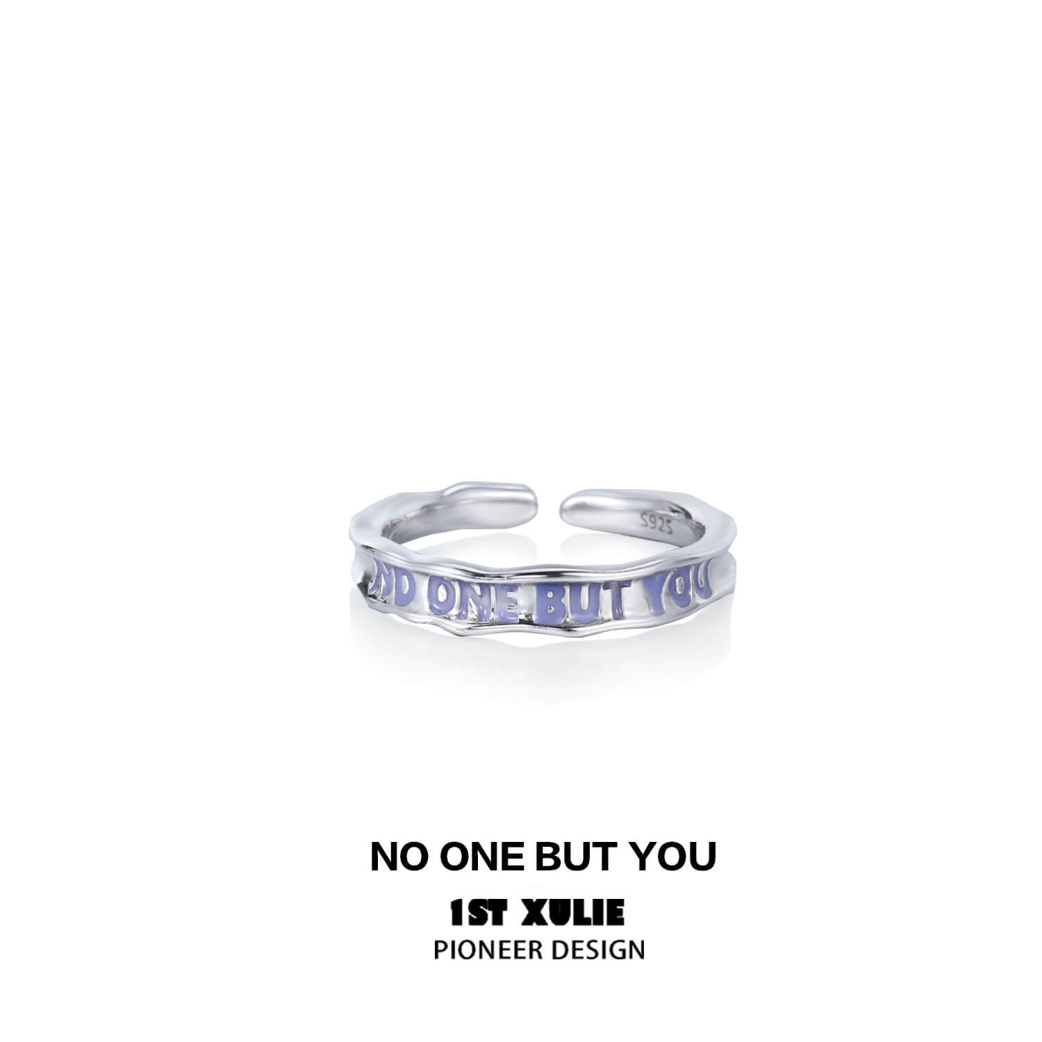 Rose Believer S925 Sterling Silver No One But You Rings™ - Elegant Promise & Engagement Ring for Women, Perfect Gift for Anniversaries & Valentine's Day