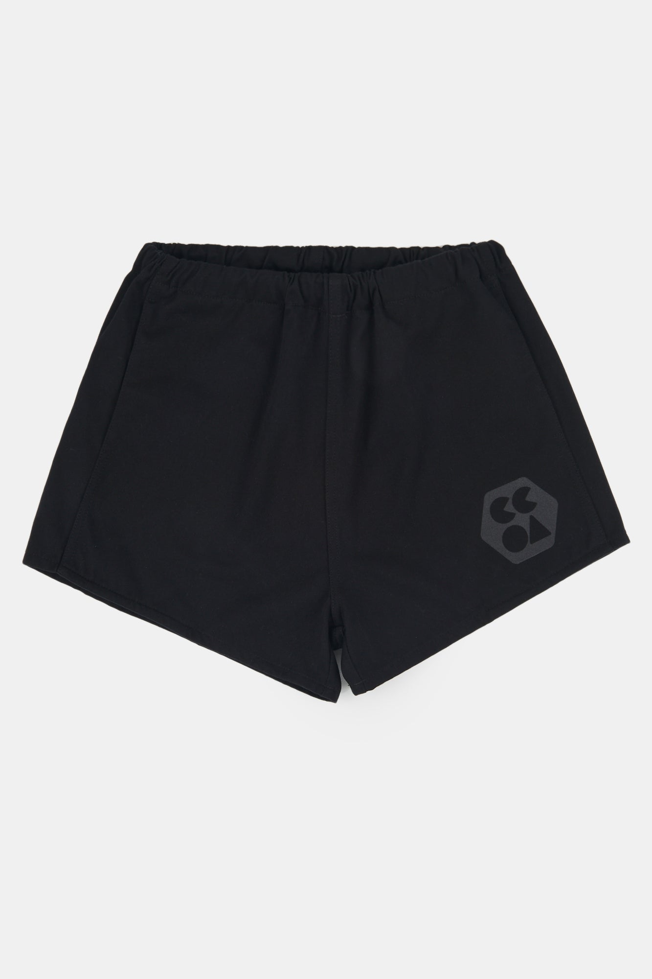 Men's Heavyweight Sports Shorts - Breathable, Sweat-Wicking, Plastic-Free Black Athletic Shorts for Running, Gym & Outdoor Workouts