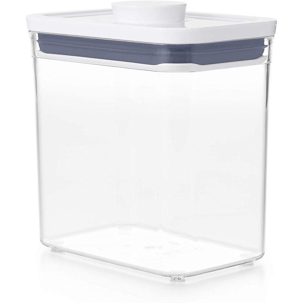 OXO Good Grips 2.0 1.6L Rectangular Pantry Storage Container - Airtight Food Container for Flour, Sugar, Pasta & Dry Goods - Perfect for Kitchen Organization & Pantry Storage