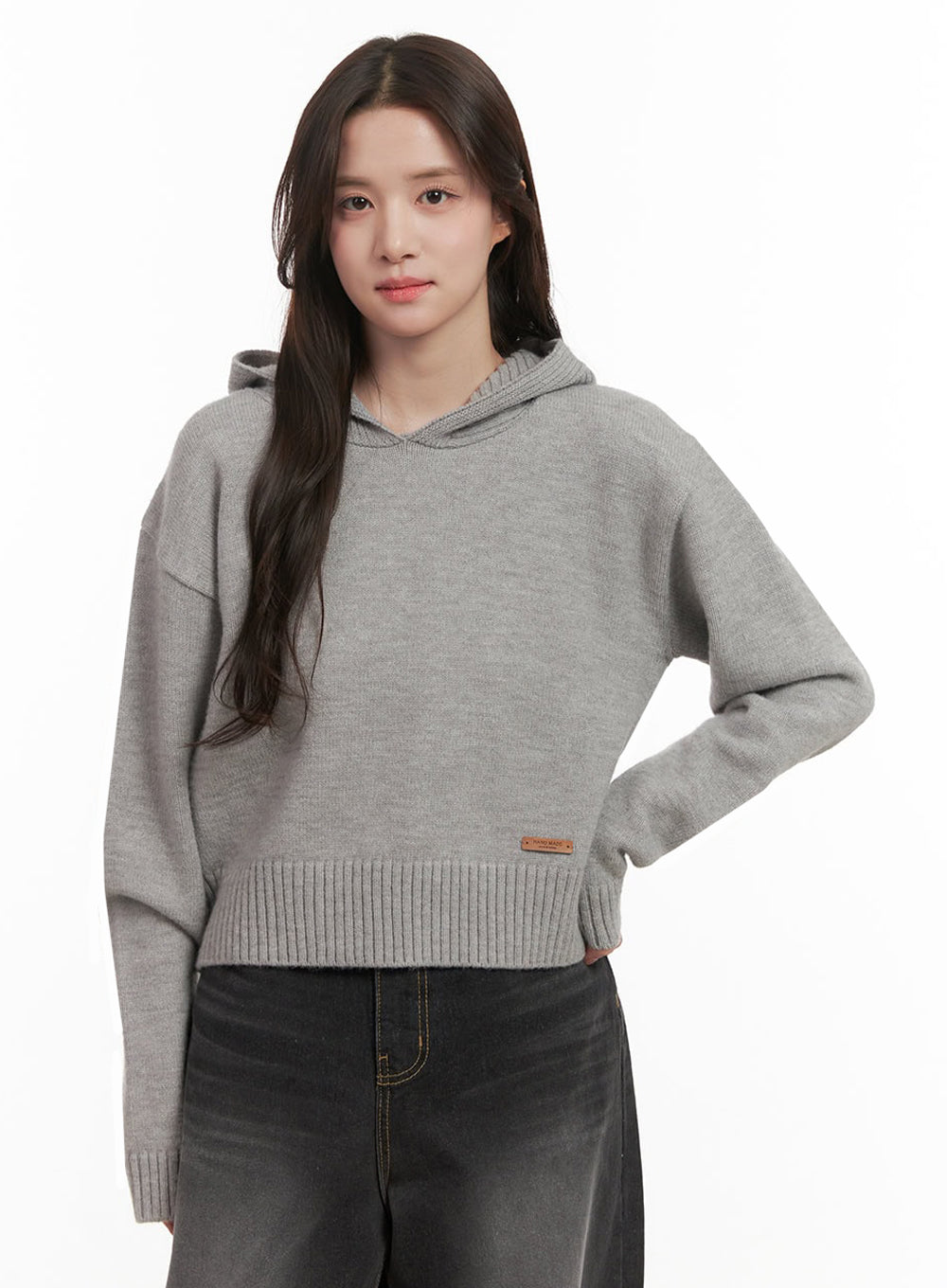 Essential Knit Hoodie IJ510 - Cozy & Stylish Pullover for Men & Women | Perfect for Casual Wear, Loungewear & Outdoor Activities