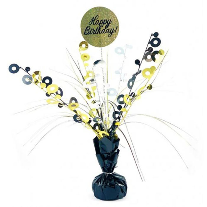 Milestone Balloon Weight Centerpiece for Birthday Party Decorations, Baby Shower, Anniversary & Wedding Celebrations - Elegant Table Decor with Heavy Base