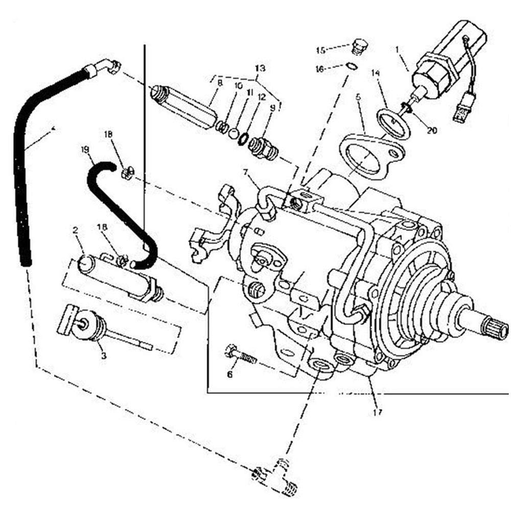 New RAParts AT101493 Transmission Actuator Compatible with John Deere 210C 310C 315C 428C - Perfect for Tractor & Heavy Equipment Repair