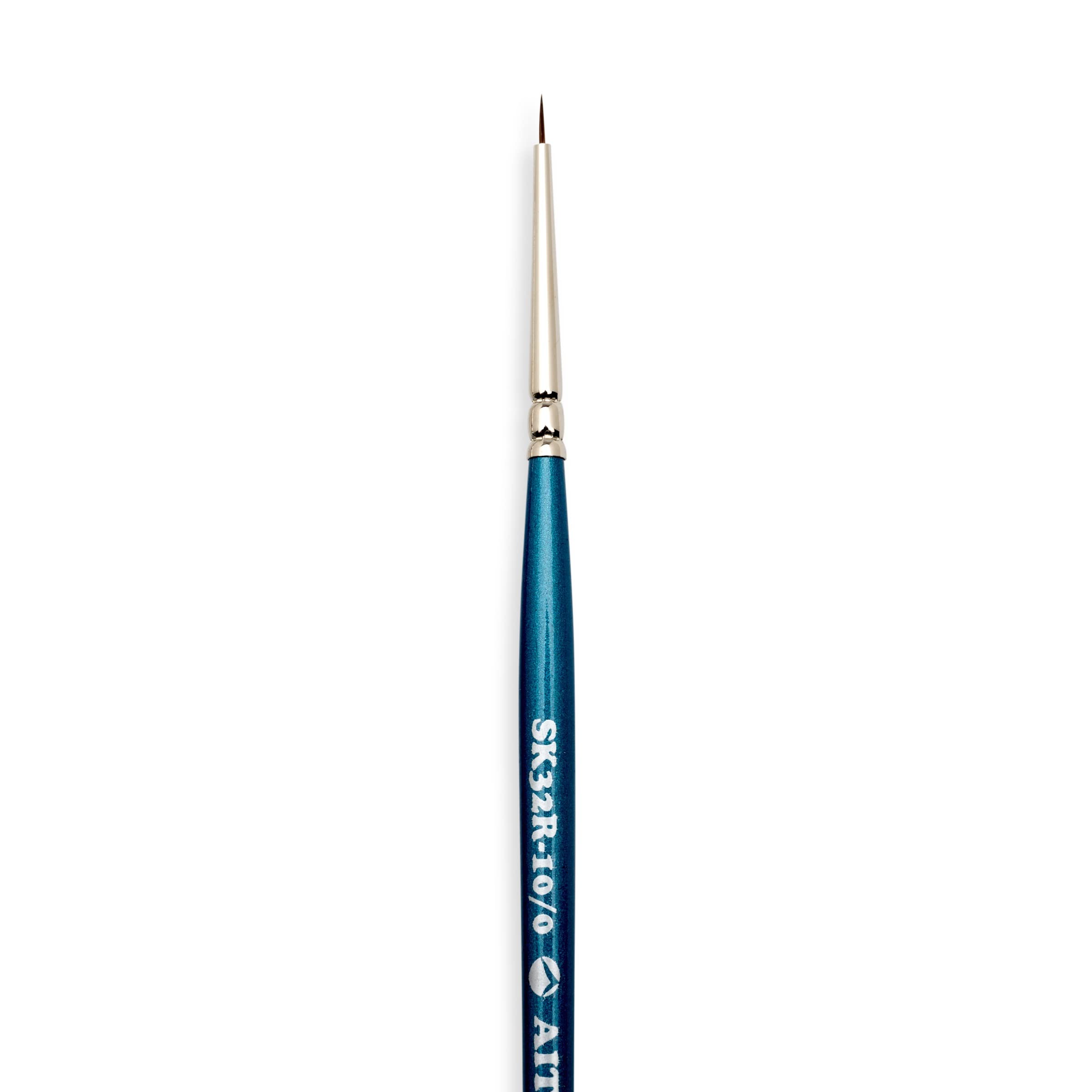 Premium AIT Art Select 7-Piece Detail Paint Brush Set - Synthetic Kolinsky Sable Hair - Made in USA for Fine Art & Miniature Painting - Perfect for Watercolor, Acrylics, Oil Painting & Model Detailing