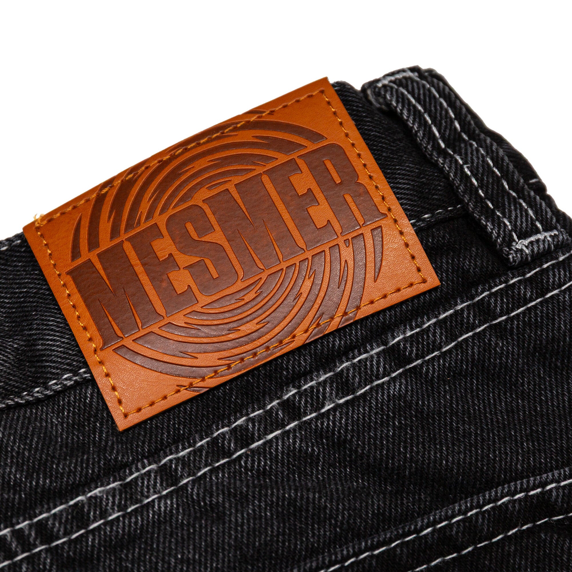 Mesmer Jeans I - Classic Mid-Rise Black Denim Jeans for Women | Perfect for Casual Wear, Office & Night Out