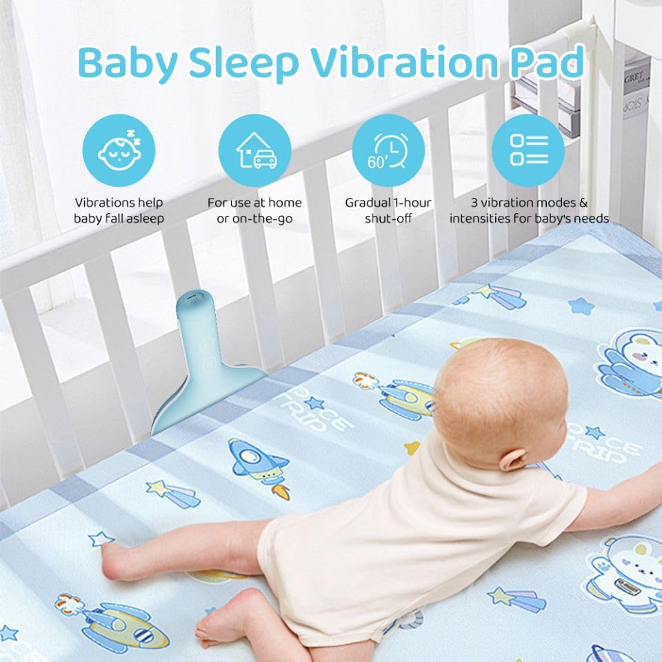 Baby Sleep Soother White Noise Sound Machine - Portable Night Light & Lullaby Player for Nursery, Bedtime & Travel