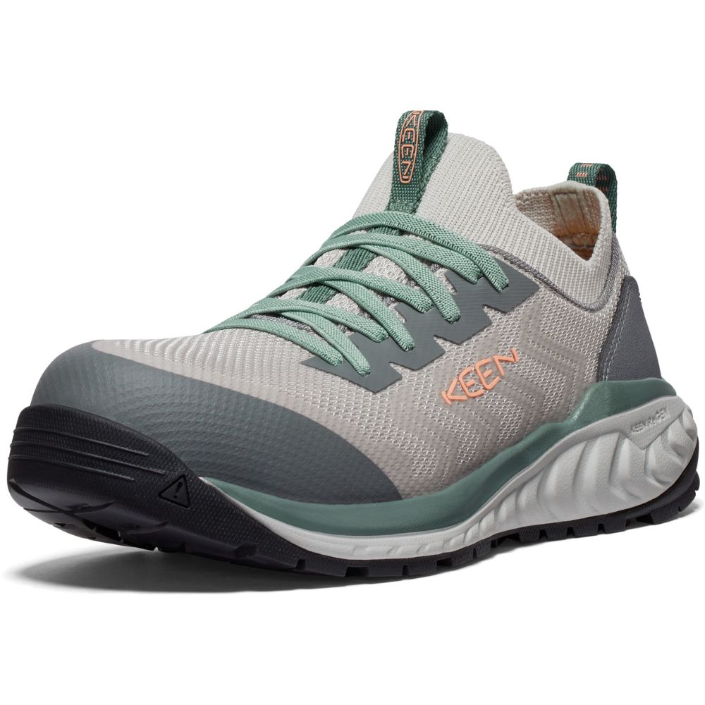 Keen Arvada Shift Women's Composite Toe Athletic Work Shoes - Lightweight Safety Footwear for Women, Grey (1028800) - Perfect for Construction, Warehouse & Outdoor Work