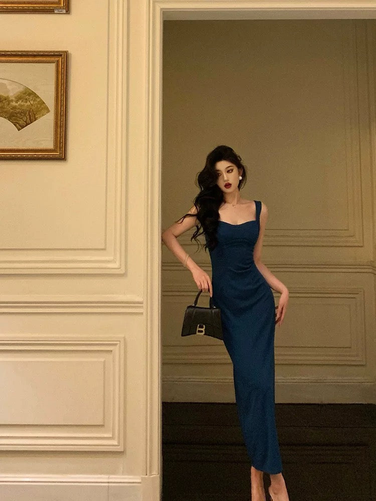 Elegant Blue Prom Dress for Women - Formal Evening Party Gown for Homecoming, Birthday & Special Occasions | Style J6477 | Perfect for Dances, Galas & Celebrations