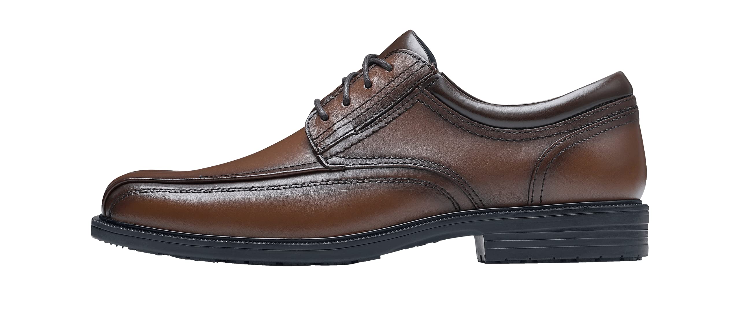 Slip-Resistant Men's Dress Shoes & Oxfords - Non-Slip Safety Work Shoes for Professionals in Brown or Black | Perfect for Restaurant, Hospitality & Office Work