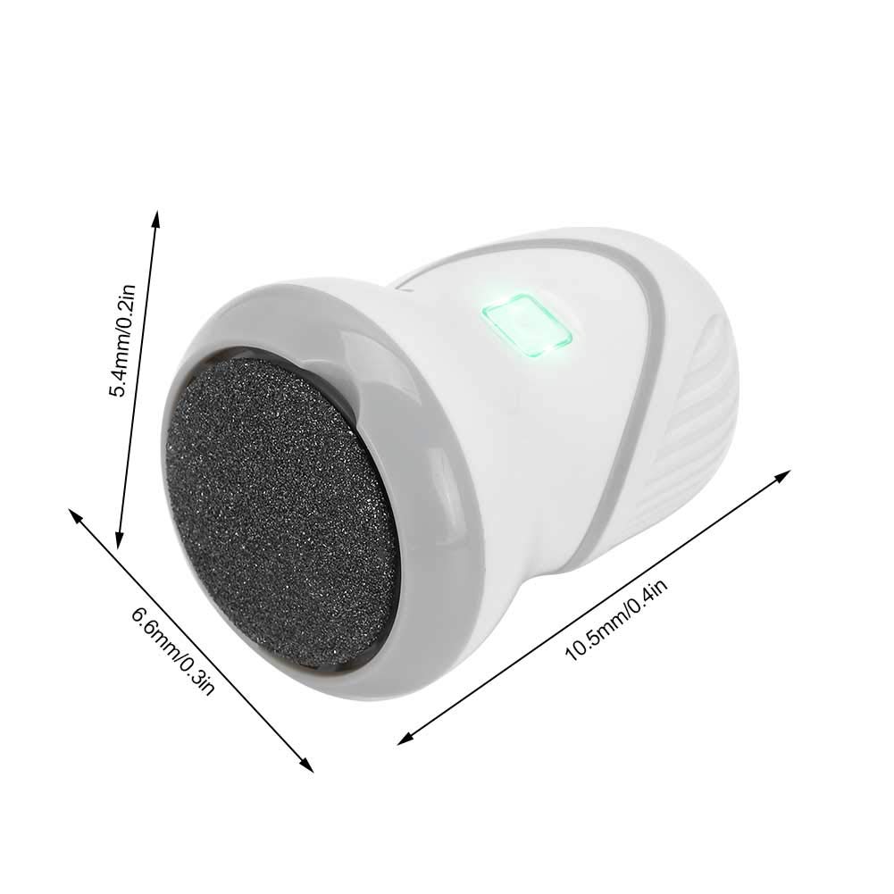 Electric Foot Callus Remover & Pedicure Kit - USB Rechargeable Foot Grinder for Soft Smooth Feet - Battery Operated Exfoliating Foot File - Perfect for At-Home Pedicures & Dead Skin Removal