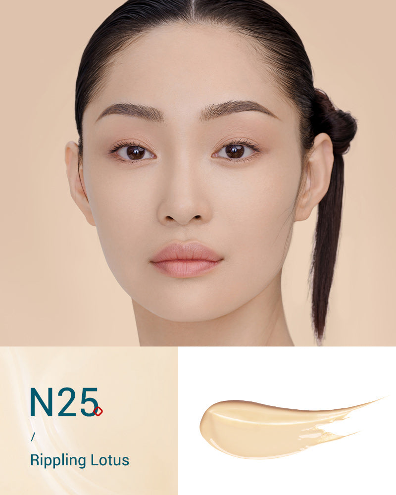 Flawless Jade Breathable Longwear Cushion Foundation - Lightweight Oil Control & Full Coverage Makeup for All-Day Wear | Perfect for Daily Use, Travel & Special Occasions