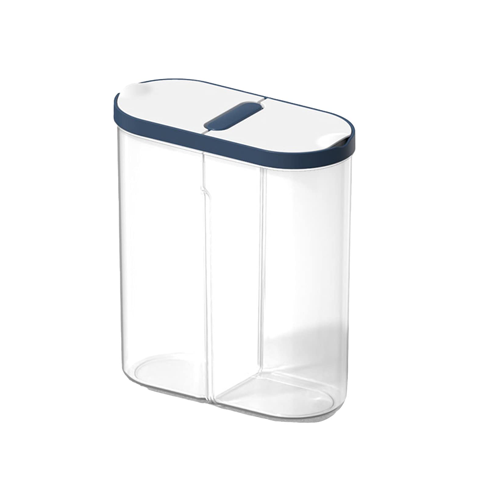 HOVTOIL Leak-Proof Food Storage Containers with Detachable Partitions - BPA-Free PP Plastic Kitchen Pantry Organizers for Dry Food, Snacks, Cereal & Baking Ingredients | Perfect for Meal Prep, Home Organization & Space Saving Storage