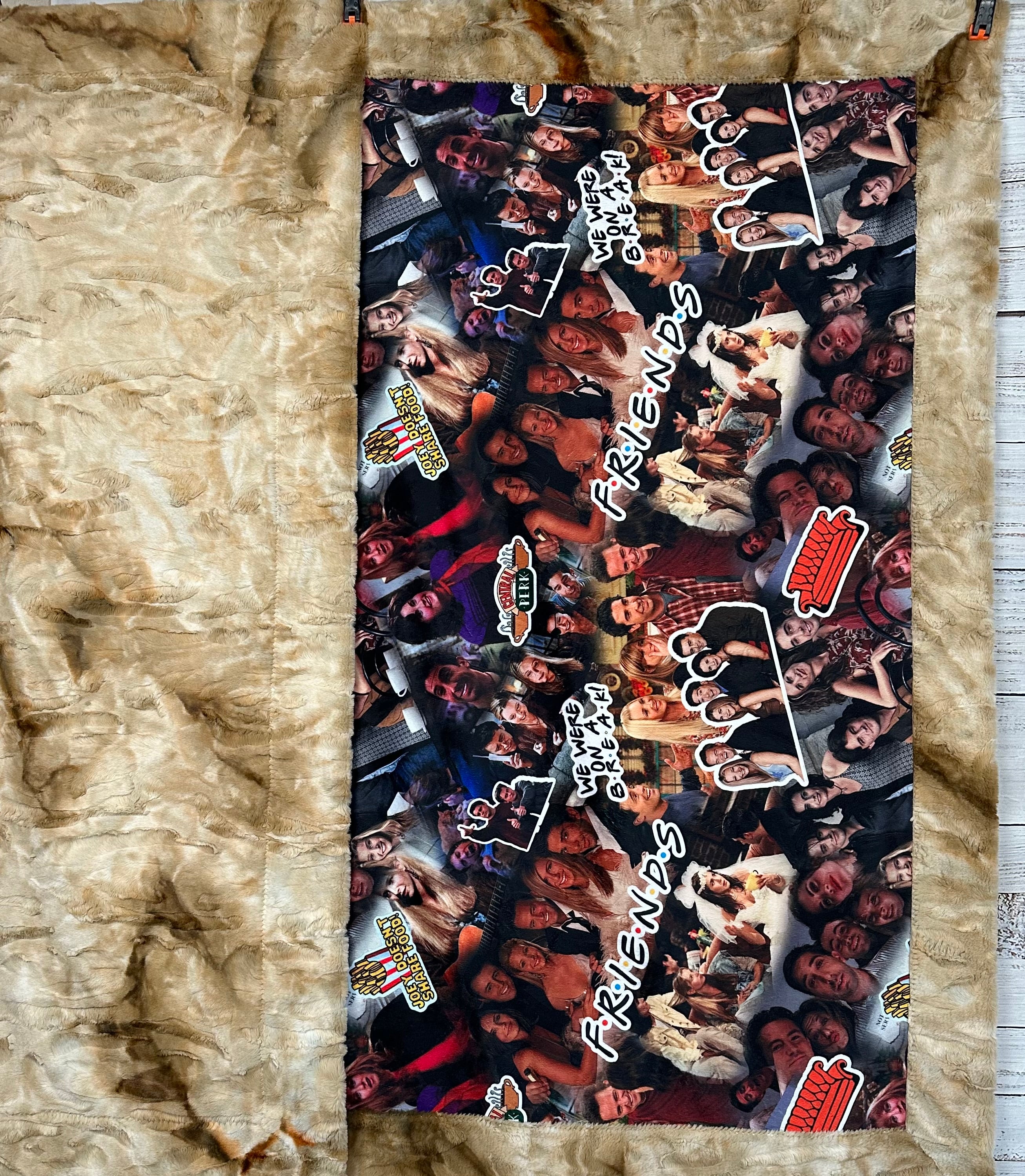 Premium Beige Luxe 55x79 Inch Minky Blanket - Ultra Soft & Cozy Throw for Friends, Family Gatherings, Movie Nights, and Relaxation