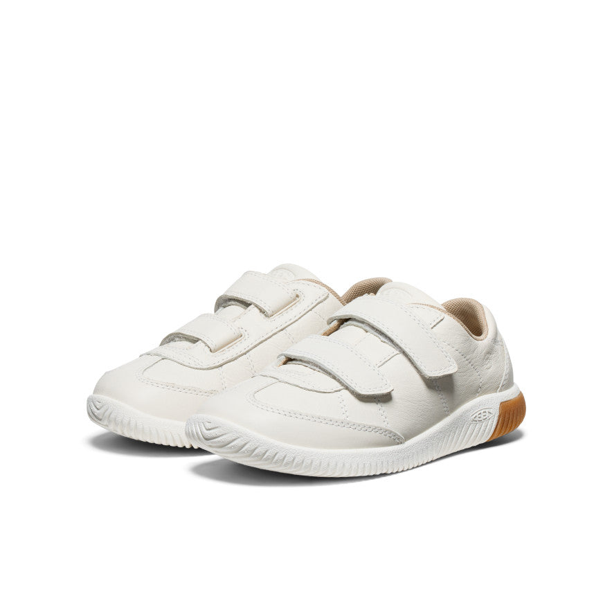 KNX T Big Kids' Toe Sneakers - Star White/Star White | Comfortable School Shoes for Boys & Girls | Perfect for Running, Playground & Daily Wear