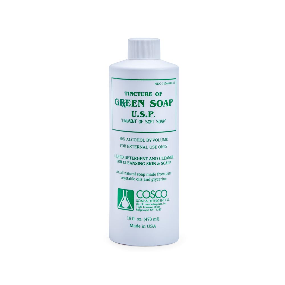 Green Soap - 16oz Natural Plant-Based Liquid Soap for Tattoo Aftercare, Piercing Cleaning & Skin Care | Eco-Friendly & Vegan