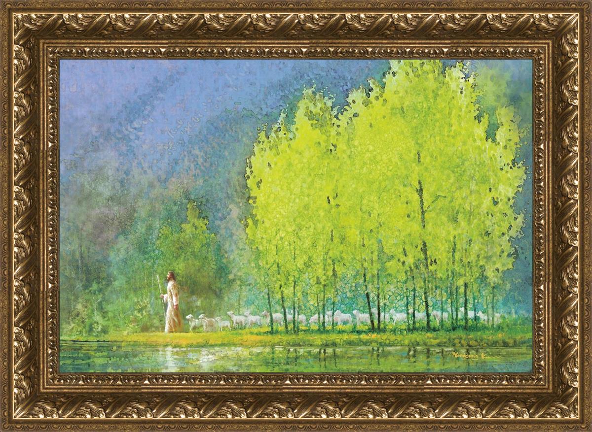Moment Of Peace By Yongsung Kim - Inspirational Christian Wall Art Print - Perfect for Home Decor, Office & Gift Giving