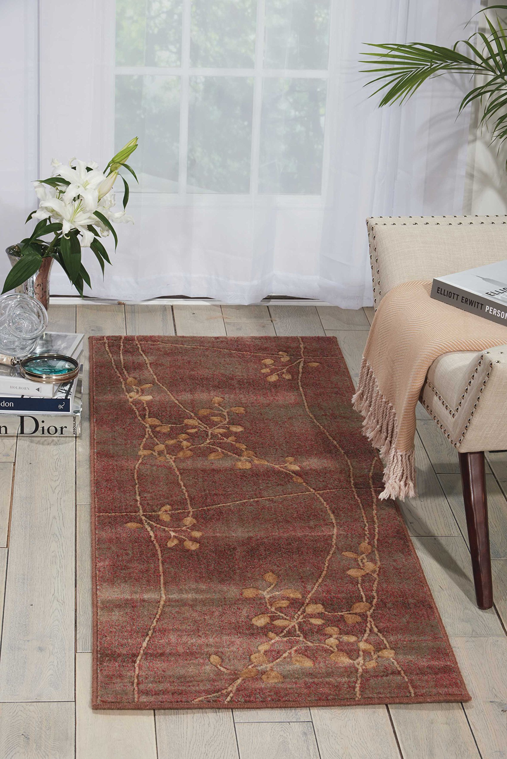 Nourison Somerset Nature Multicolor 2' x 5'9'' Area Rug - Easy Cleaning, Non-Shedding, Soft & Durable - Perfect for Bedroom, Living Room, Dining Room & Kitchen (2x6) - Ideal for Home Decor, Family Gatherings & Cozy Spaces