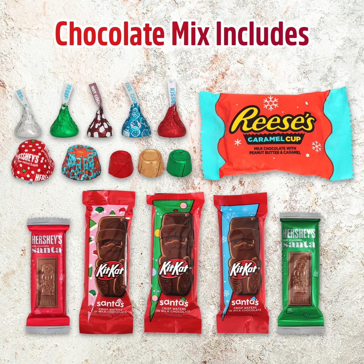 Deluxe Chocolate Variety Pack - 8 Lbs Individually Wrapped Assorted Chocolates for Gifts, Parties & Stocking Stuffers | Perfect for Holidays, Office Treats & Chocolate Lovers