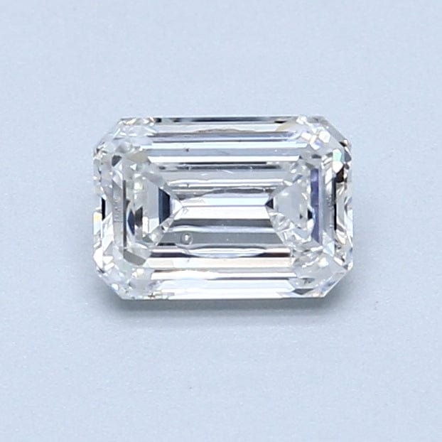 0.70 Carat E Color SI1 Clarity Emerald Cut Diamond - Perfect for Engagement Rings & Fine Jewelry