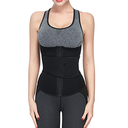 Motion Women's Abdominal Firming Bodysuit - Waist Trainer Corset Shapewear for Tummy Control & Body Shaping - Sexy Bartender Outfit (Black, Size S) - Perfect for Work, Parties & Special Occasions