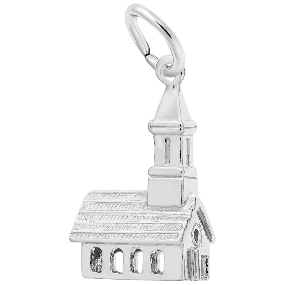 Elegant Church Charm Pendant - Perfect for Bracelets & Necklaces - Ideal for Religious Jewelry, Gifts & Faith-Based Accessories